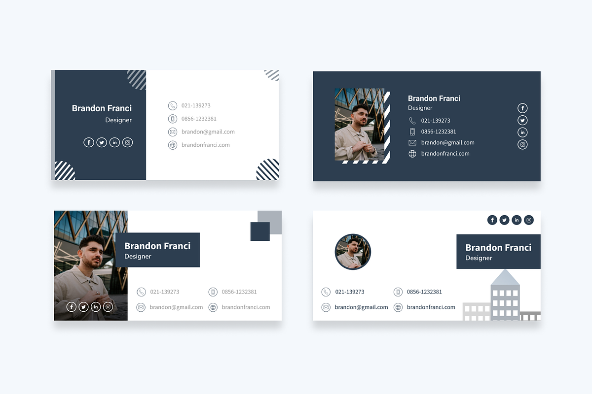 160 Creative Email Signature, an Email Template by Reza Space (Photo 3 of 4)