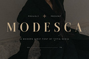 Modesca - Modern Luxury Serif Font, a Serif Font by Typia Nesia (Thumbnail 1 of 11)