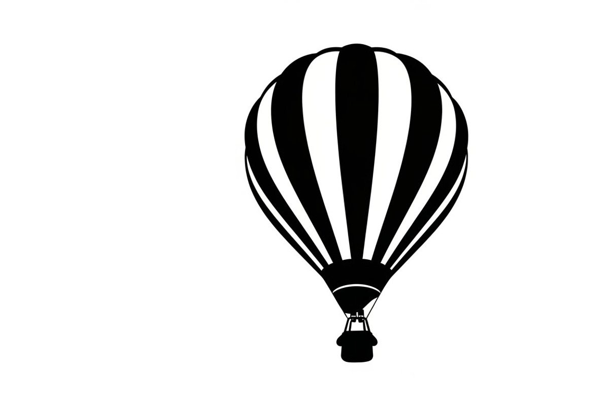 hot air balloon silhouettes, an Illustration by Amazin_art (Photo 23 of 31)