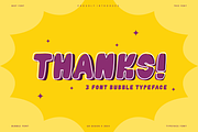 Renokeh - Bubble Font, a Sans Serif Font by QR Design Studio (Thumbnail 8 of 8)
