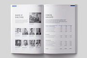 Modern Annual Report Template, a Brochure Template by Theme Weavers (Thumbnail 3 of 7)