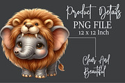 Cute Animals Costumes Clipart, an Illustration by Rose Art (Thumbnail 5 of 7)