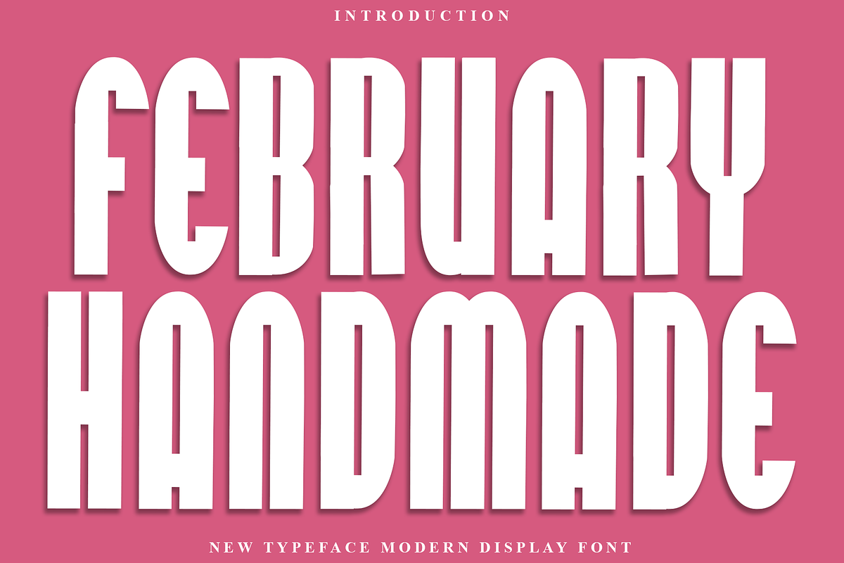 February Handmade, a Script Font by FreshTypeINK (Photo 1 of 8)