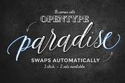 Amelia Script - Draft version, a Script Font by Blessed Print (Thumbnail 16 of 19)