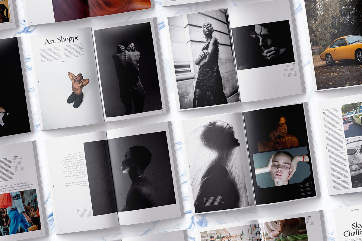 Gravity Magazine, a Magazine Template by Crafted By Jamie Pudsey