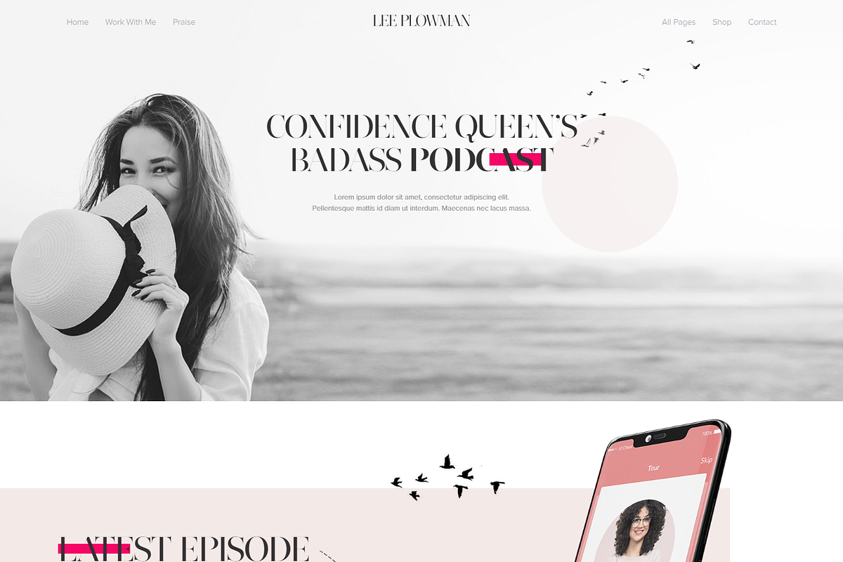 Lee Plowman WordPress Theme, a WordPress Template by Cubex Design (Photo 12 of 13)