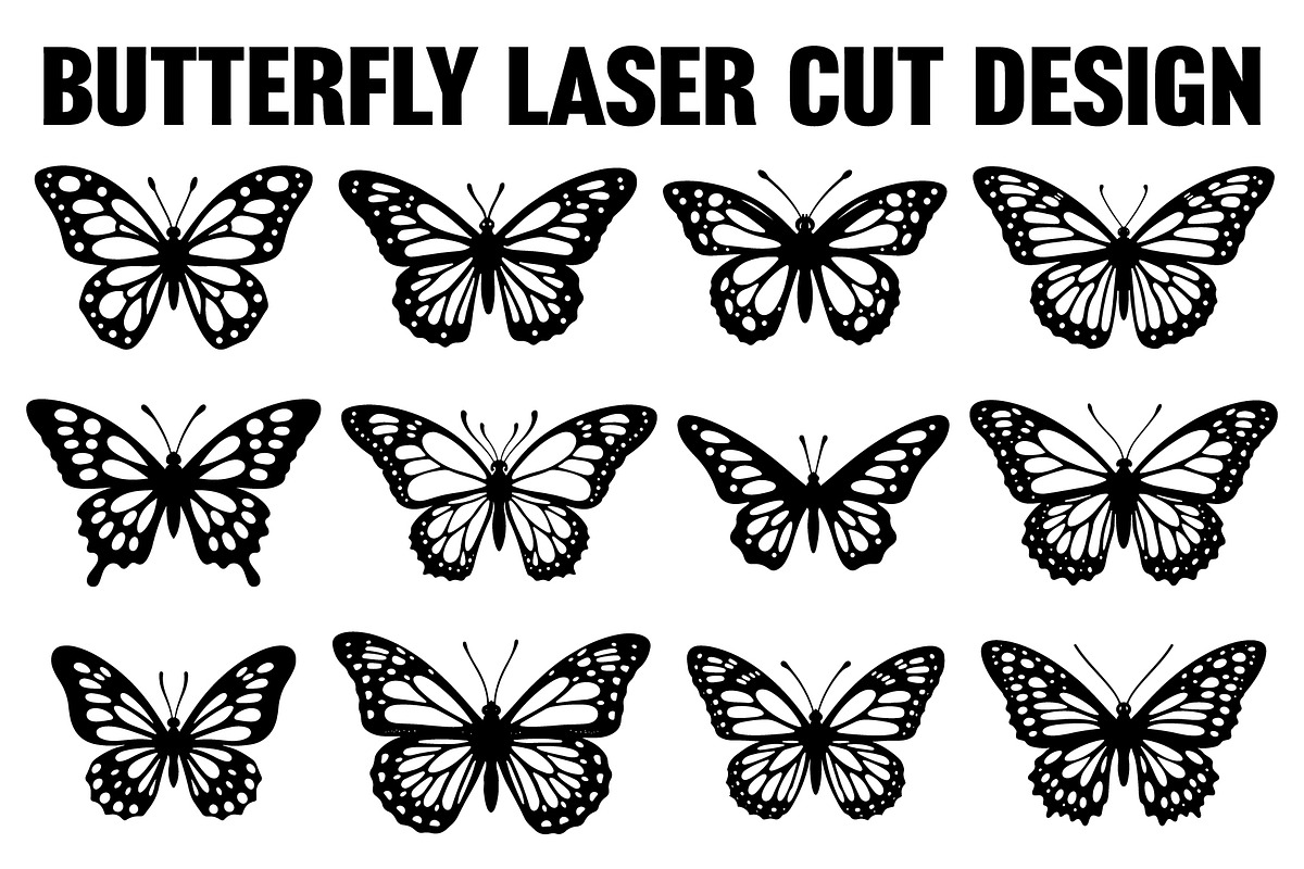 Delicate Butterfly Laser Cut Design, an Icon by hafijul (Photo 1 of 13)