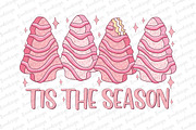 Pink Retro Christmas Design Bundle, an Object Graphic by Boodesign (Thumbnail 7 of 7)