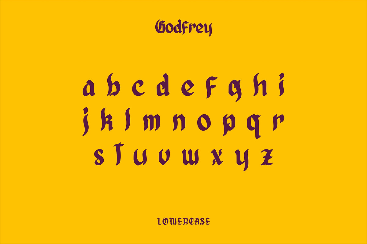 Godfrey Bold Blackletter preview 4
