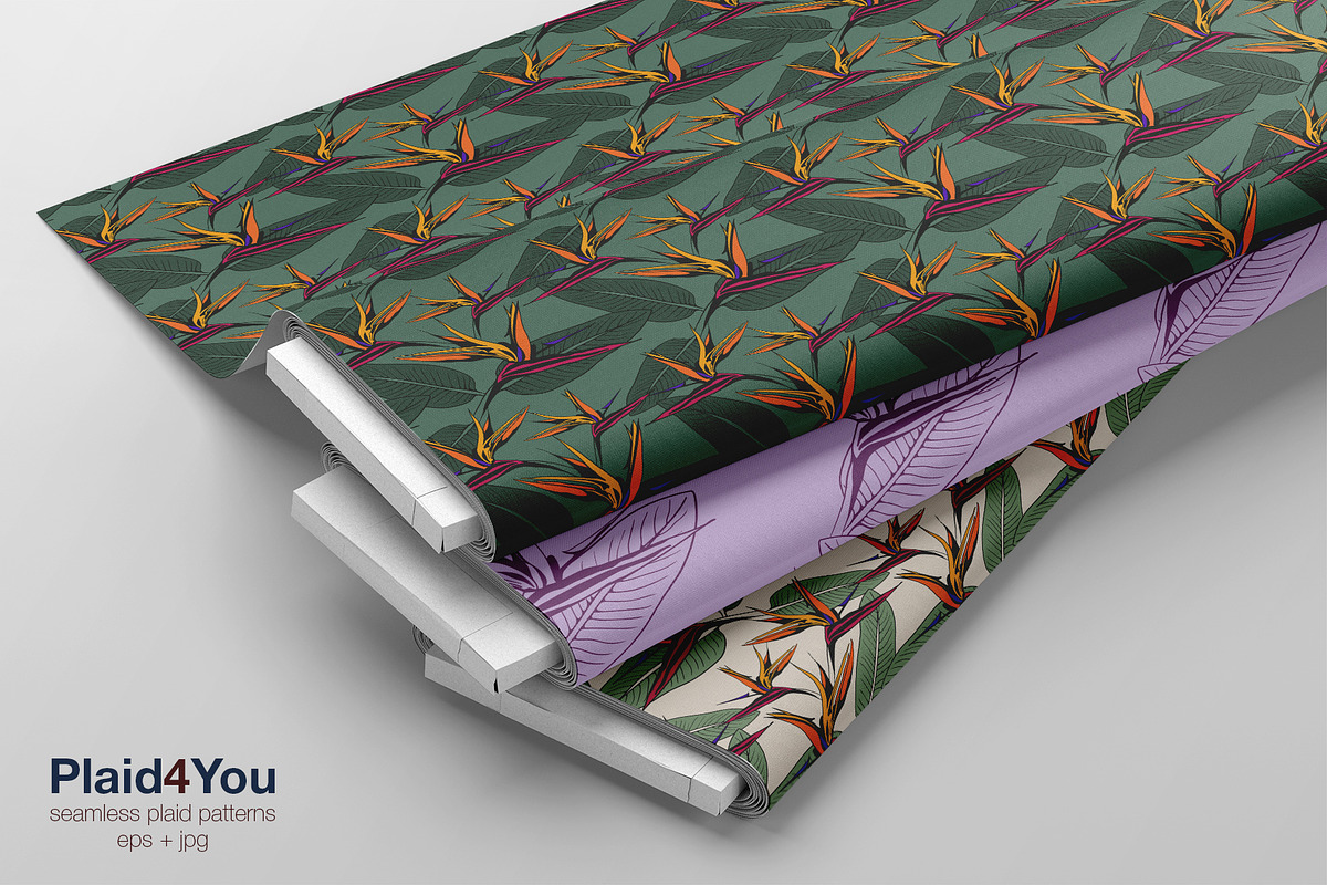 Tropical Flower Seamless Pattern, a Pattern Graphic by Plaid4You (Photo 11 of 17)