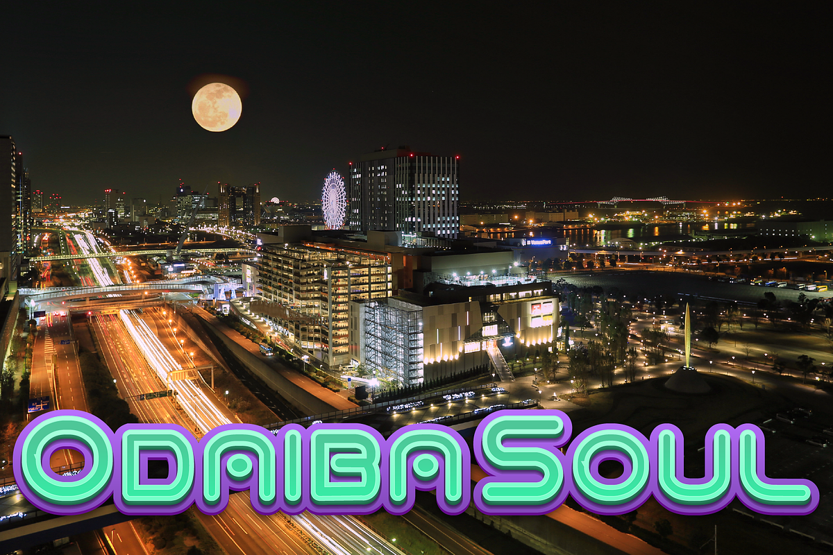 Odaiba Soul Glitch, a Font by Incstone Design by Megami (Photo 1 of 8)