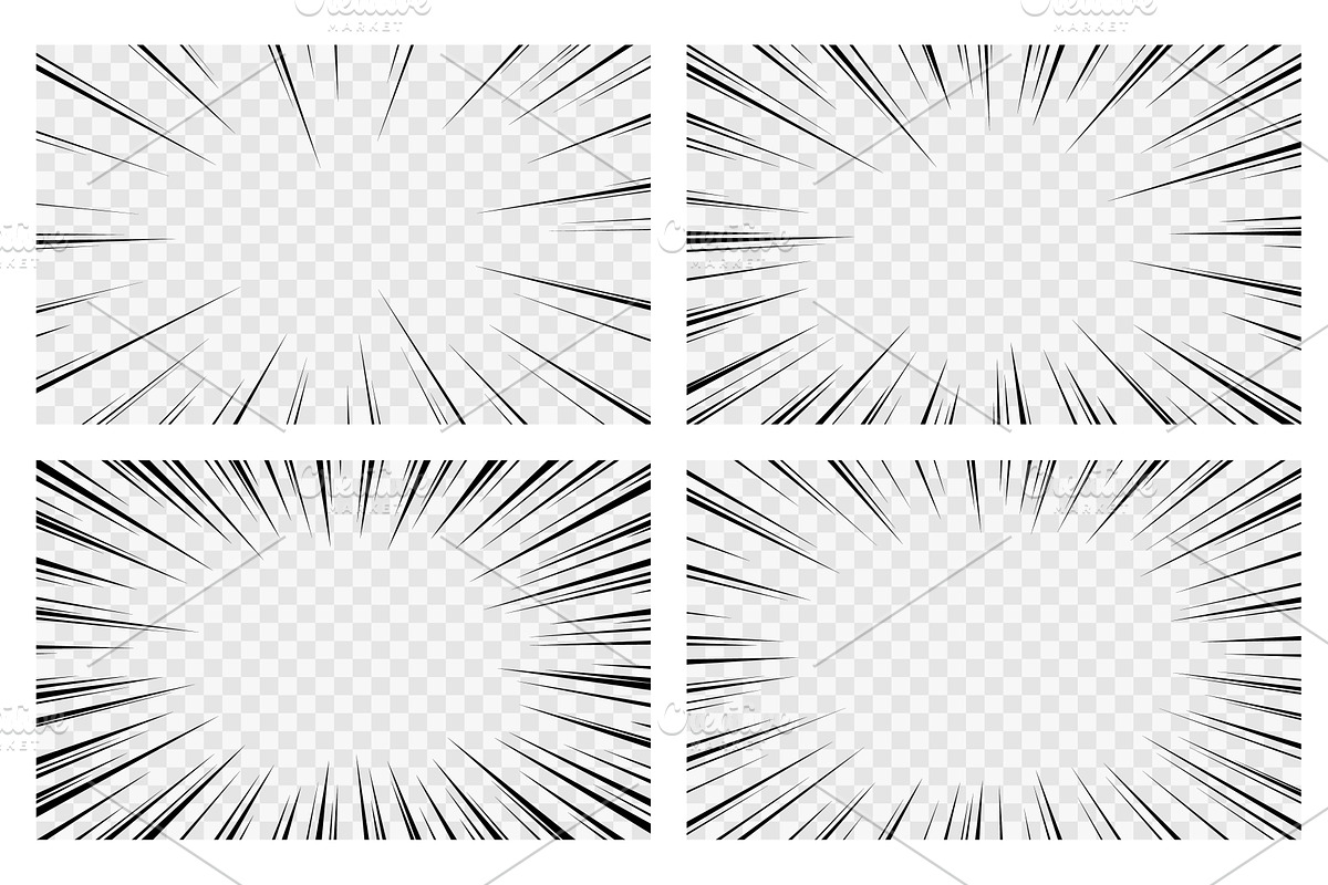 Manga transparent background, an Illustration by Buch&Bee