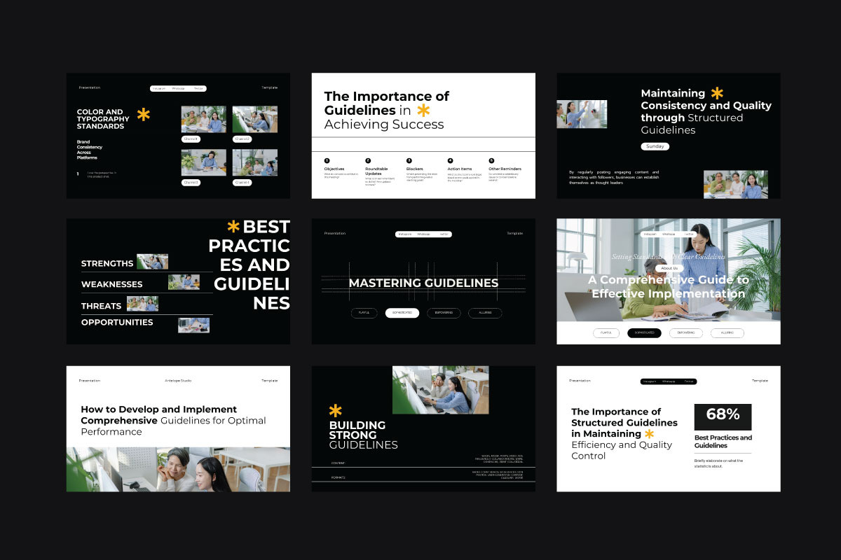 Profico - Brand Strategy PowerPoint, a Presentation Template by Antelope Studio (Photo 5 of 7)