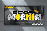 Milyear - Balloon Graffiti Font, a Font by Typia Nesia (Thumbnail 5 of 14)
