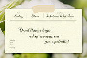 Lisaline, a Script Font by Artisan Themes (Thumbnail 3 of 11)