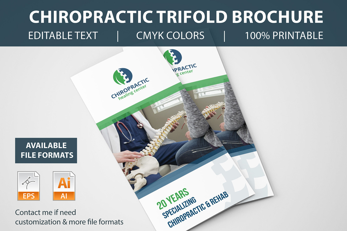 Medical Tri fold Brochure, a Brochure Template by NasirGrfx (Photo 1 of 3)