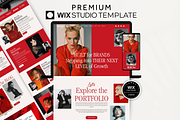 Luxury Wix Studio Website Template, a Wix Template by AdvertFox (Thumbnail 1 of 10)
