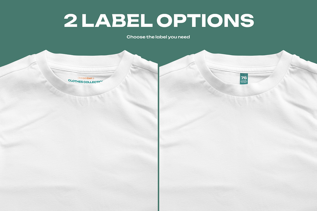 12 Mockups of a Children's T-shirt, a Shirt Mockup by Grow Design Craft Studio (Photo 5 of 8)