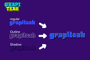 Grapiteah, a Sans Serif Font by Differentialtype (Thumbnail 10 of 12)