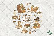 Just One More Chapter Book Lover PNG, an Illustration by Craft Nest (Thumbnail 1 of 6)