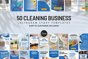 Cleaning Business Instagram Story, a Social Media Template by Snapybiz (Thumbnail 1 of 10)