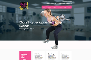 Easyliving - Weight Loss WP Theme
