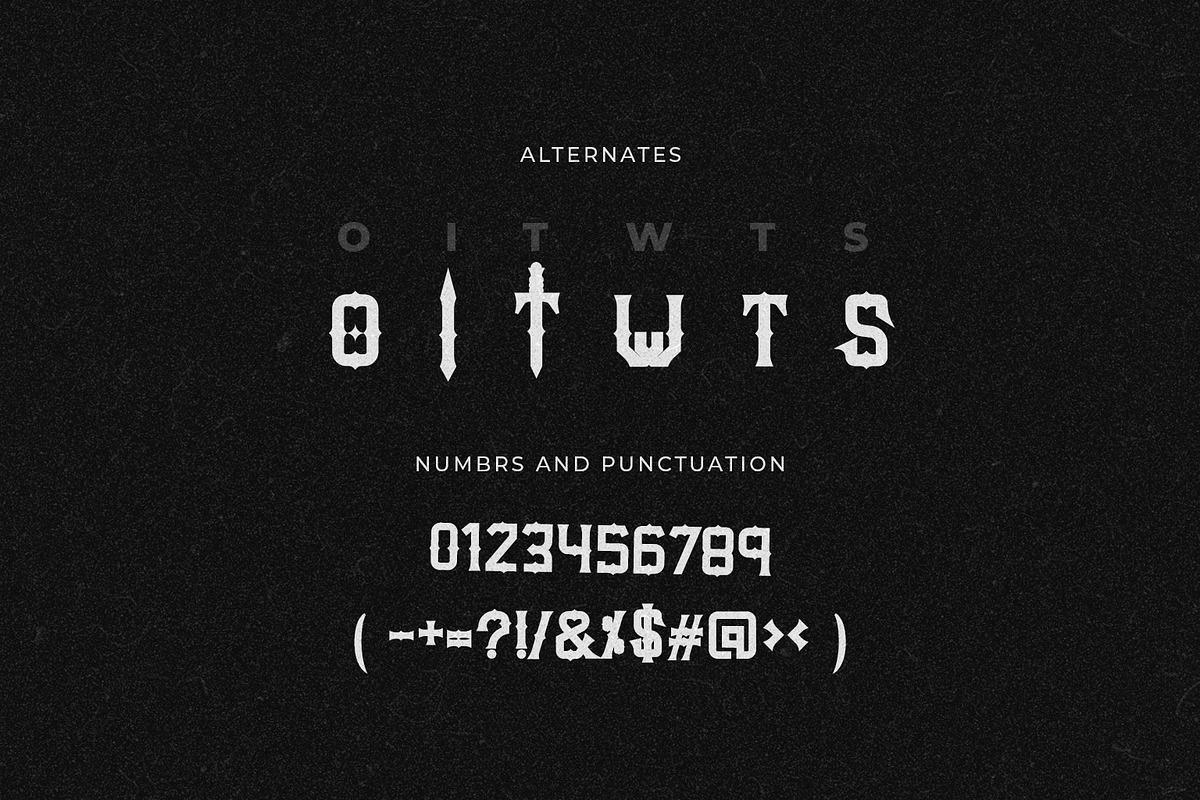 Gates - Typeface, a Font by Ideal Eksis (Photo 3 of 9)