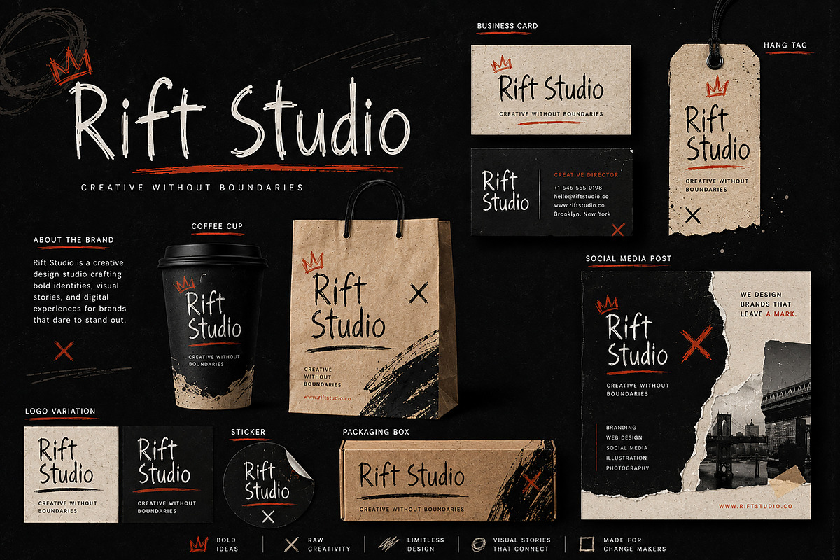 SketchRift – Hand-Drawn Display Font, a Handwritten Font by Wow Magic (Photo 2 of 5)