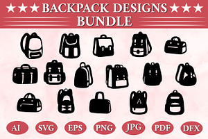 Backpack & Bag Silhouette