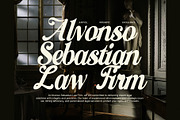Frederica Script Font, a Script Font by Graphicxell (Thumbnail 3 of 8)