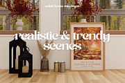 AUTUMN | Cozy Fall Frame Mockup Set, a Household Mockup by SoleilHomeMockups (Thumbnail 7 of 11)