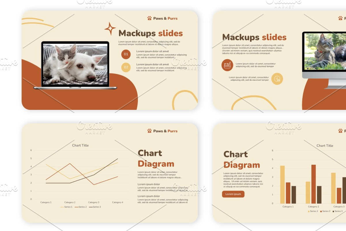 Paws and Purrs animal Presentation, a Presentation Template by Interpitch (Photo 6 of 8)