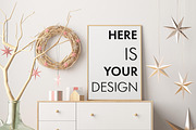 30 CHRISTMAS MOCKUPS. MEGABUNDLE, a Print Template by FilL239 (Thumbnail 23 of 31)