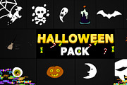 Halloween Elements | After Effects, a Templates & Theme by FlashFXbox (Thumbnail 1 of 2)