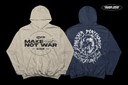Hoodie Mockup - Gildan 18500, a Hoody Mockup by FLYERWRK (Thumbnail 7 of 11)