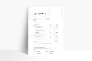 Brief-Estimation-Invoice-Letterhead, a Stationery Template by artisanHR (Thumbnail 5 of 9)