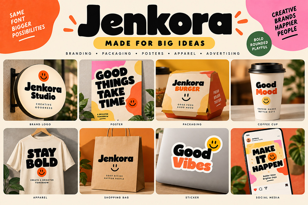 Jenkora, a Script Font by Wow Magic (Photo 2 of 5)