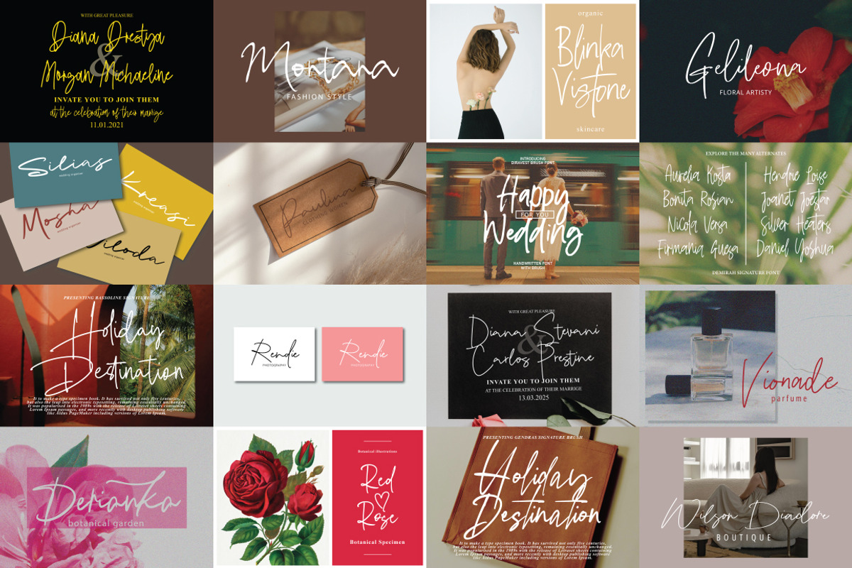 Casual Signature Font Bundles, a Handwritten Font by tebaltipislab (Photo 11 of 46)