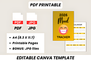 2026 Mood Tracker Canva Template, a Marketing Template by Ink Gallery (Thumbnail 5 of 10)