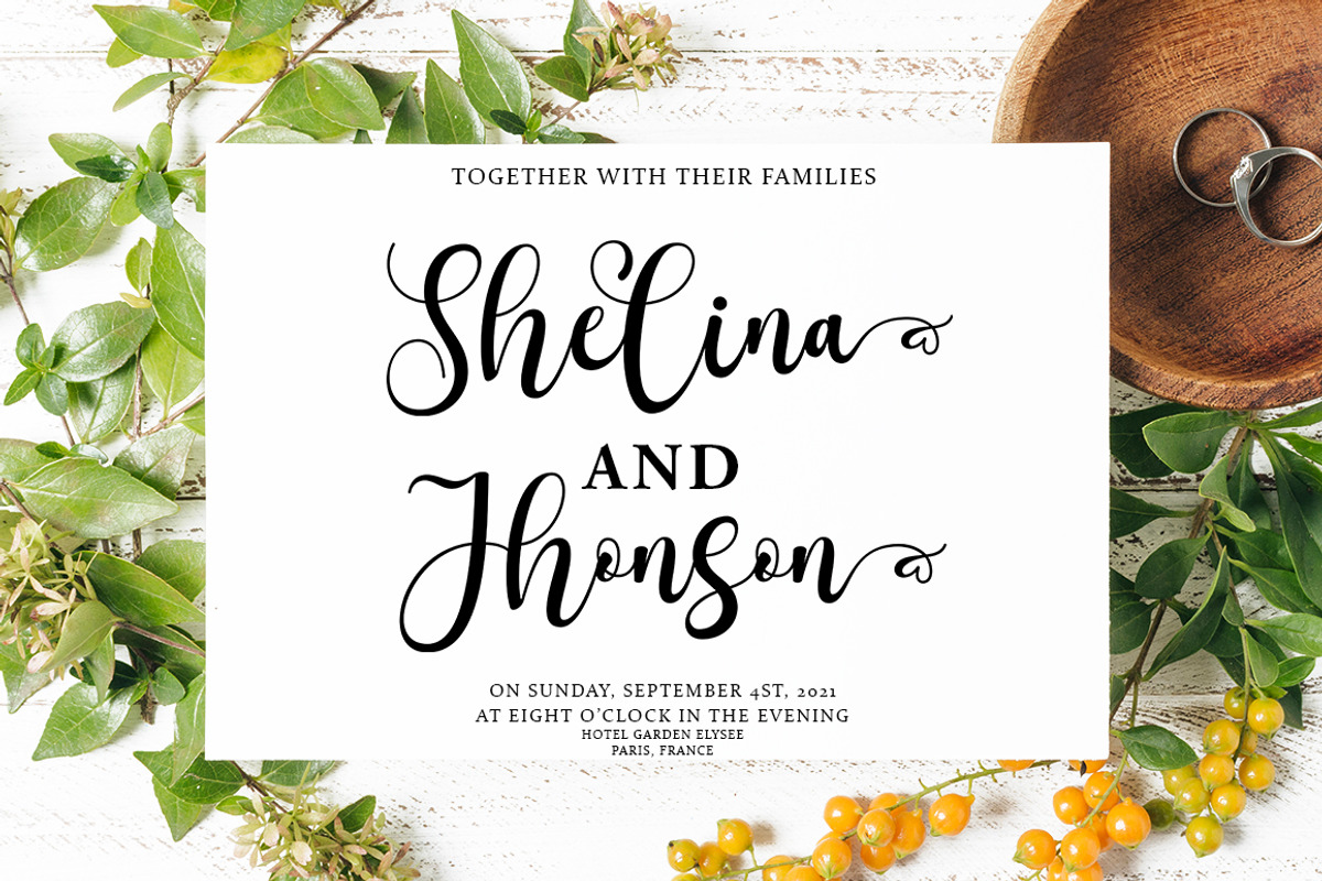Anastasha Script, a Script Font by Rotterlab Studio (Photo 2 of 7)
