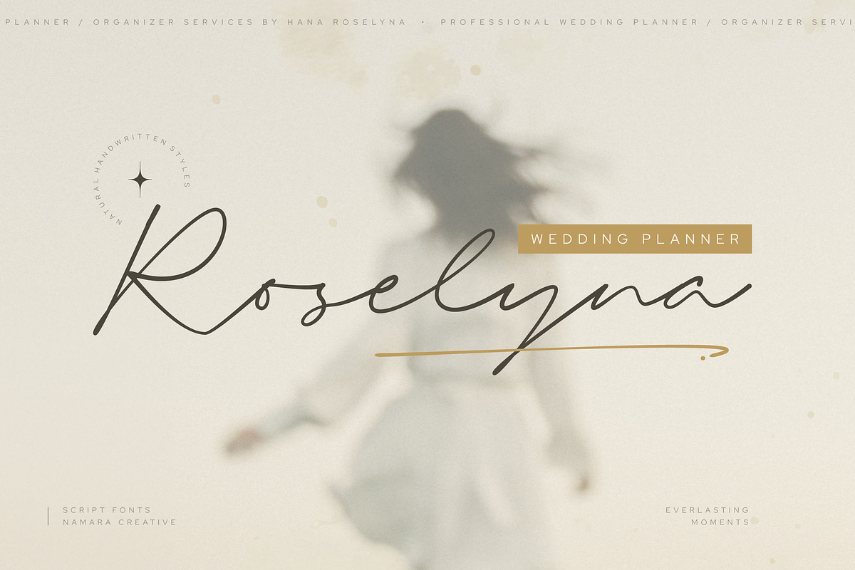 Bright Starla - Handwritten Script, a Script Font by Namara Creative Studio (Photo 10 of 13)
