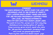 Eagle artillery font, a Font by weknow (Thumbnail 6 of 8)