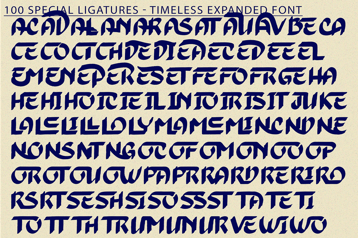 TIMELESS EXPANDED - BRUSH FONT, a Script Font by 177Studio