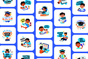 Animated College and University, an Emoji Icon by Prosymbols (Thumbnail 3 of 4)