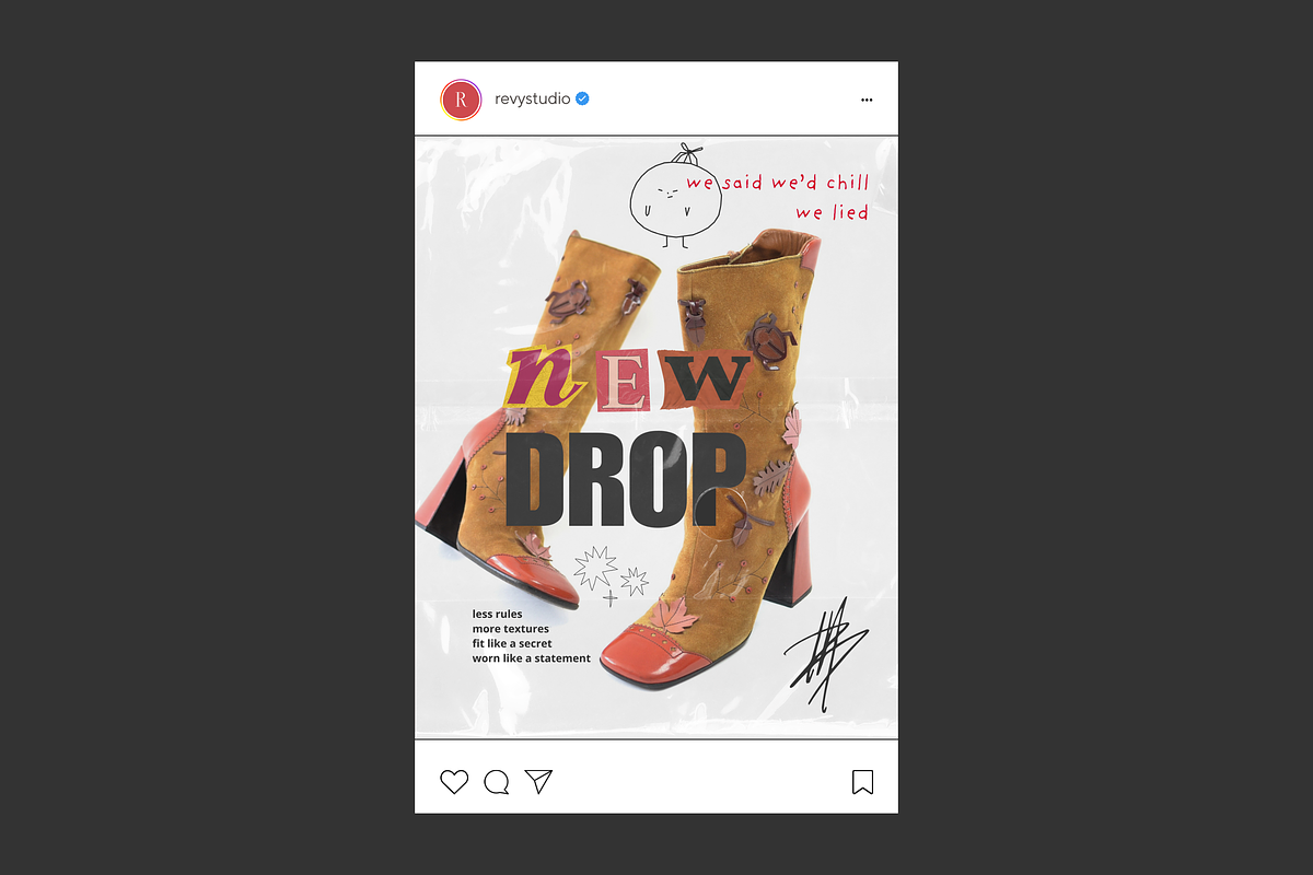 REVY Social Media Kit, a Social Media Template by rainbojelia (Photo 11 of 18)