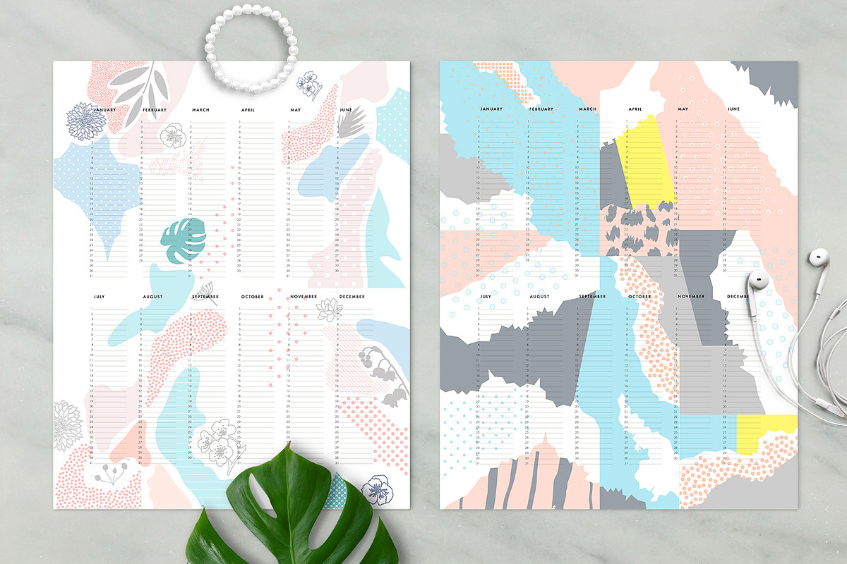 8 Yearly Planners, an Education Illustration by Lera Efremova (Photo 5 of 5)