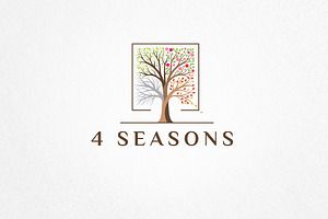 Four Seasons Logo Template