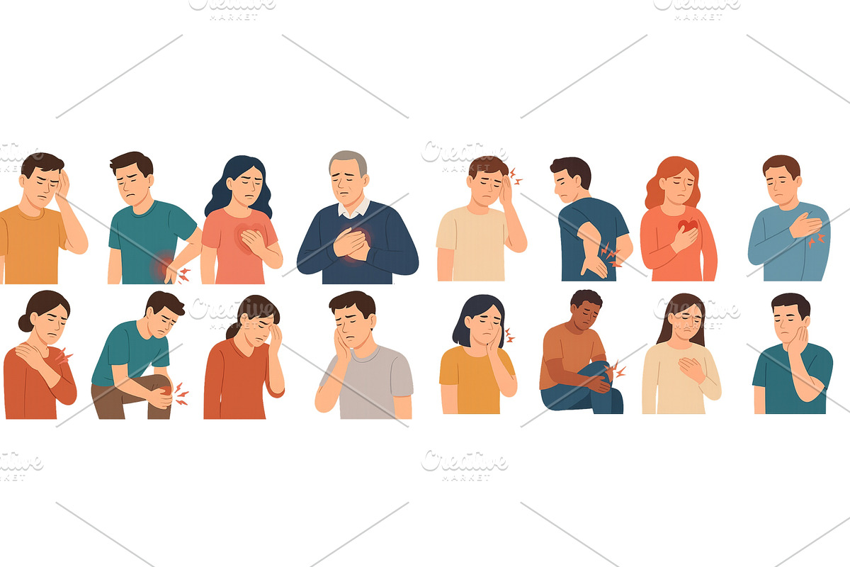 Illustration of various emotional, an Illustration by ZinetroN