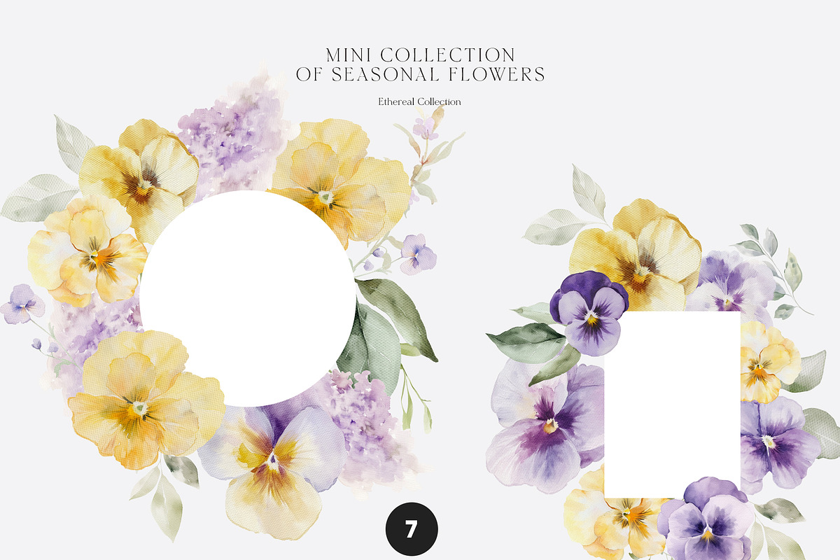 SPRING BOX Watercolor Bundle 400+, a Decorative Illustration by Muse Artist (Photo 42 of 99)