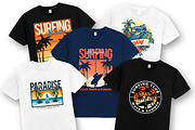 surfing T-Shirt design BUNDEL, an Object Illustration by grindstudio (Thumbnail 2 of 5)